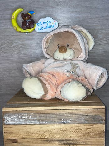 NIC630 doudou ours 🐻 nicotoy