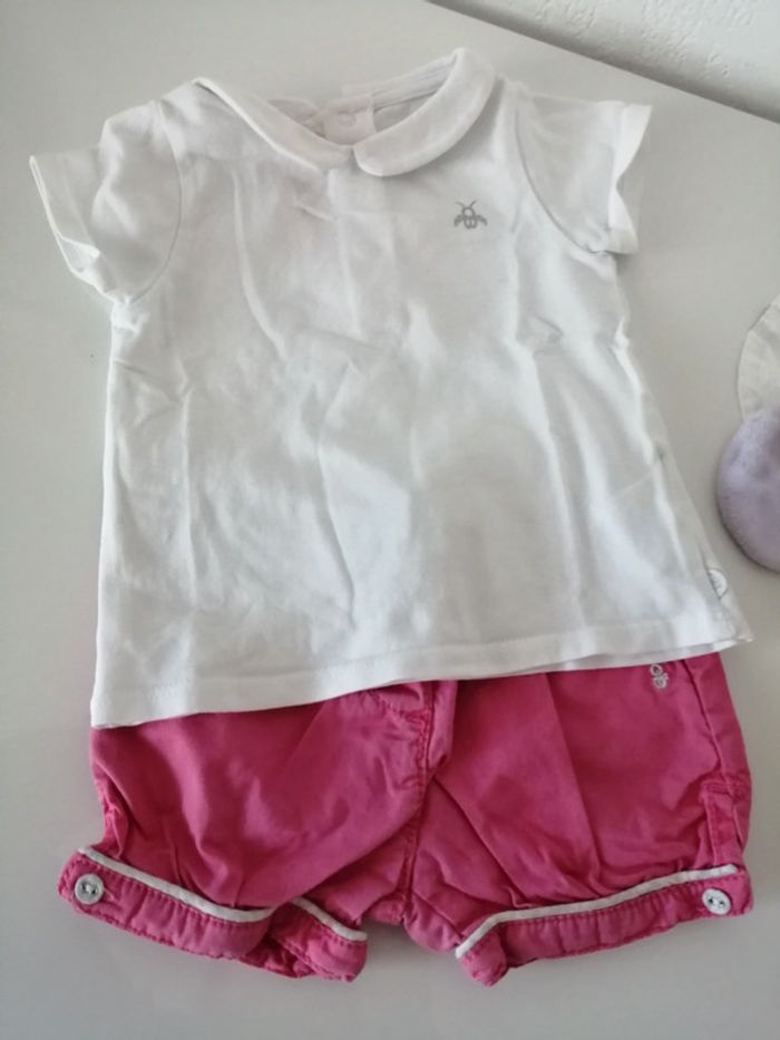 Ensemble short et T shirt 6 mois - photo numéro 7