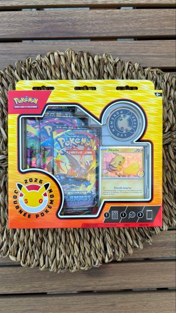 Coffret Pokémon anniversaire journée 30 ans 2026 tripack 