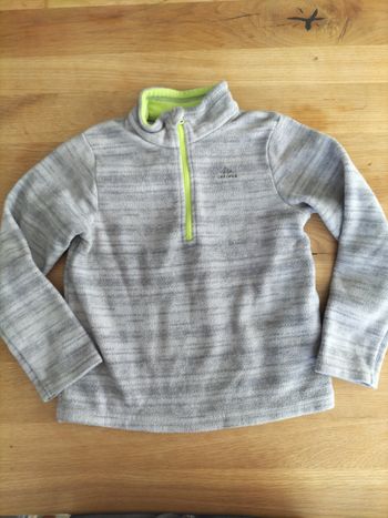 sweat zippé polaire 4/5A
