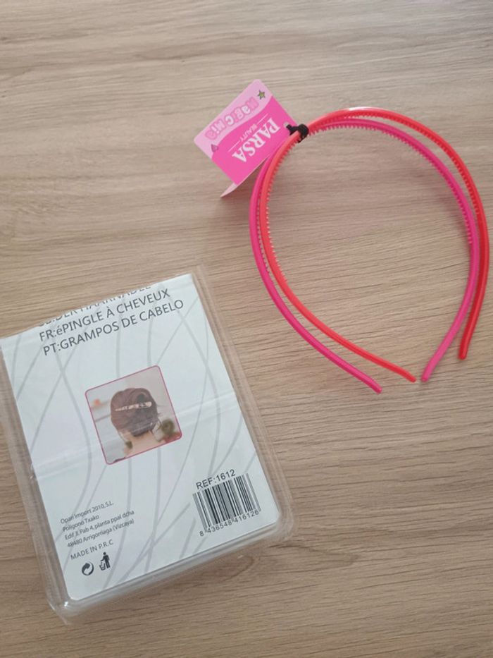 Lot serré tête et pince à cheveux - photo numéro 2