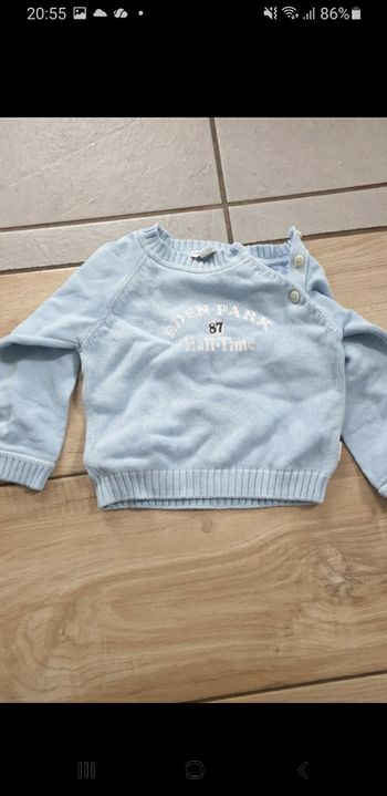 Pull bébé eden Park 12 mois