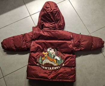 Manteau Mickey 4 ans 104 cm