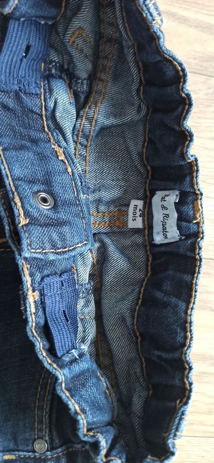 Ensemble chemise jeans - photo numéro 2