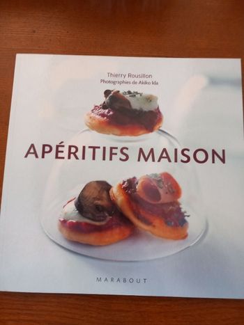 Livre apéritifs maison Marmiton