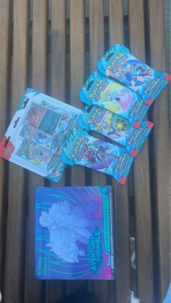 Art set EV9 Aventure Ensemble booster Pokémon