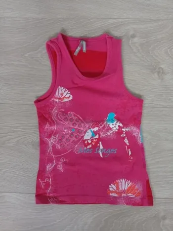 Débardeur rose Orchestra 2 ans