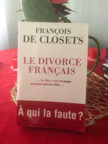 Le divorce français - les élites contre le peuple, le peuple contre les élites - François de Closets