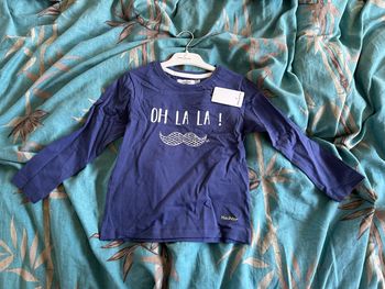Tee shirt / sous pull manches longues bleu Daniel hechter 3 ans / 4 ans neuf