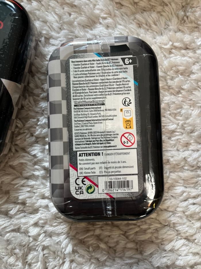 Mini Tins EV10.5 - Foudre Noire et Flamme Blanche (lot de 9) - photo numéro 2