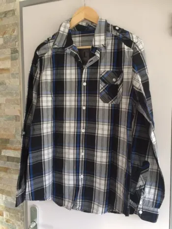 Chemise à carreaux L