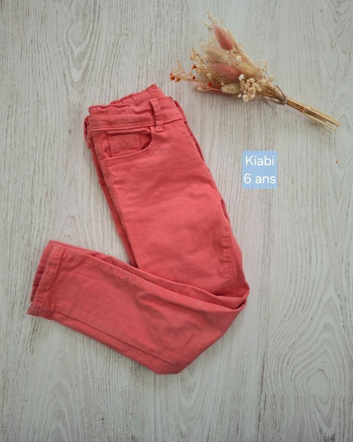 Lot/ensemble fille jean jupe tee-shirt kiabi/Tape à l'oeil/TAO - 6 ans - photo numéro 4