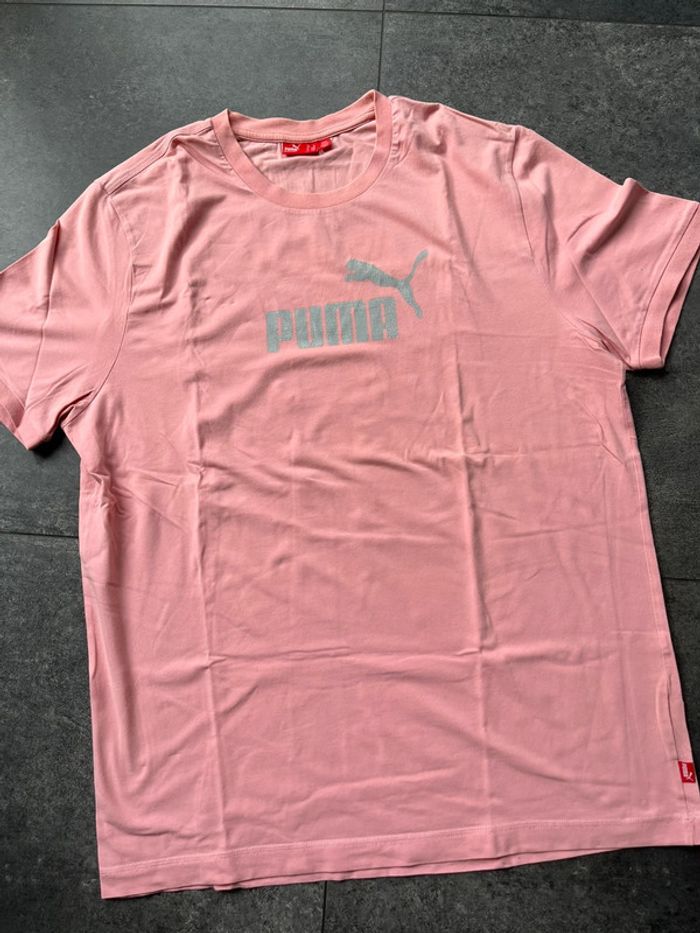 T-shirt homme PUMA rose
