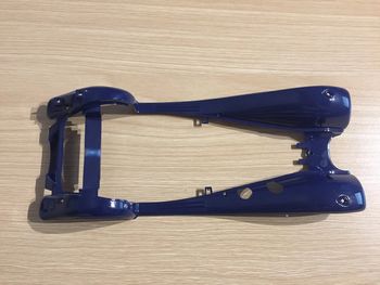 Châssis bleu pièce détachée miniature Mercedes Benz 500 K 1936 Burago 1/20 1/20e 1/20eme #A46