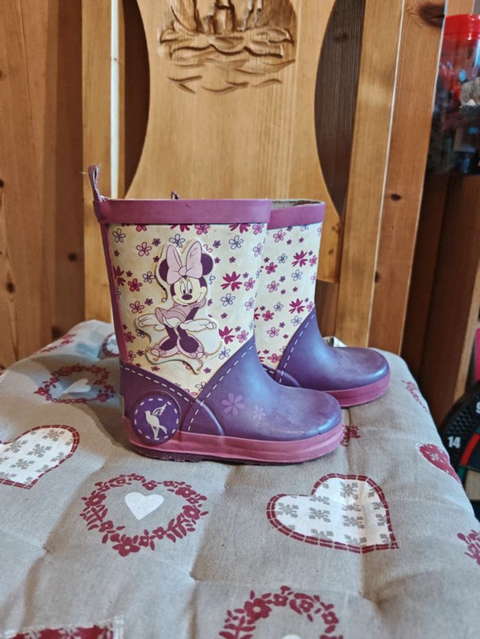 Bottes de pluie Minnie taille 24