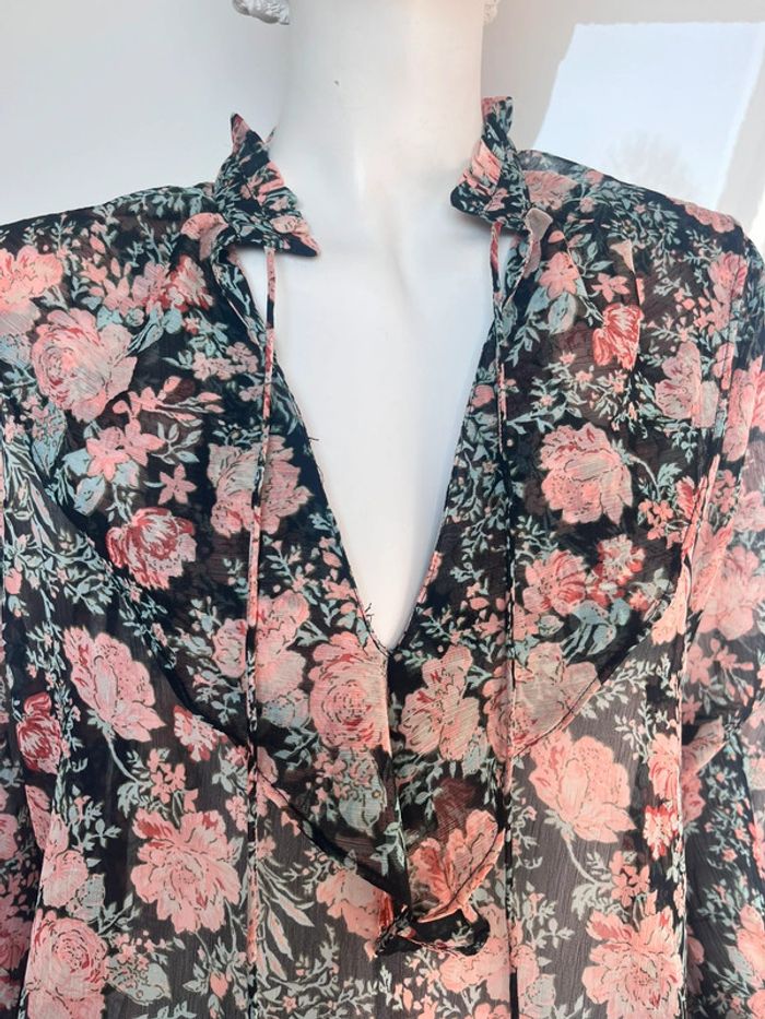 blouse à fleurs légère - photo numéro 4