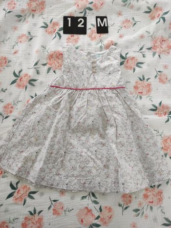 Robe été fleurie obaïbi 12 mois