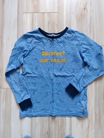 Tee shirt haut pyjama 10 ans