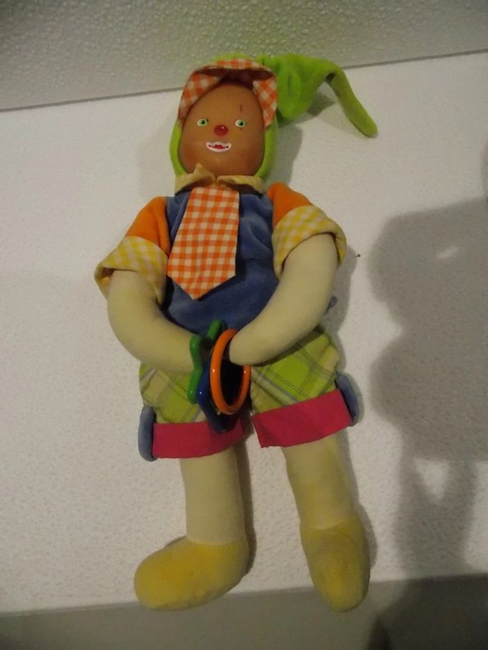 doudou  corolle lutin clown kom - photo numéro 3
