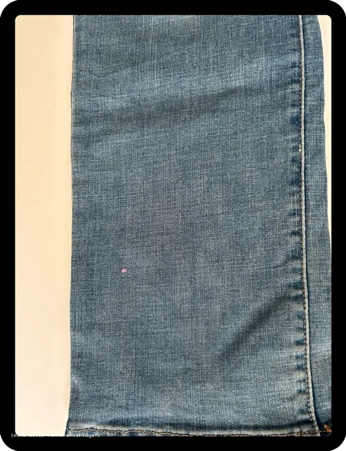 Jean Levi's Femme Bleu | 505 Straight | Taille W31 FR42 | Très Bon État | BP65 - photo numéro 10