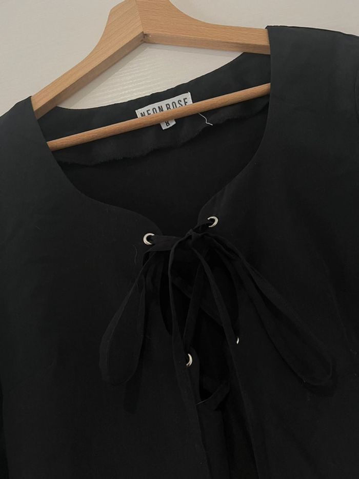 Combi short noire - Néon rose - Taille 8 - photo numéro 3