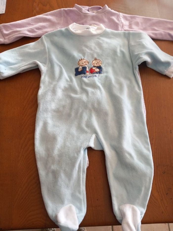 Lot 2 pyjamas mixte