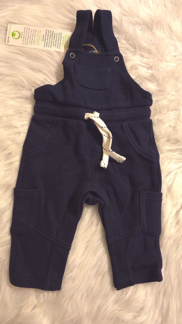 Neufs (non portés) 🤩😍🥰💙superbe ensemble salopette et polo 3 mois garçon 💙🥰😍 - photo numéro 5