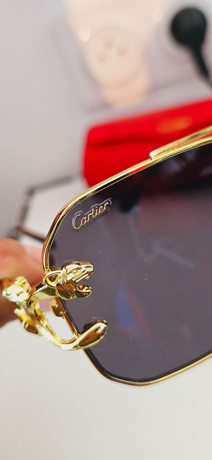Lunettes de soleil Cartier neuf - photo numéro 9