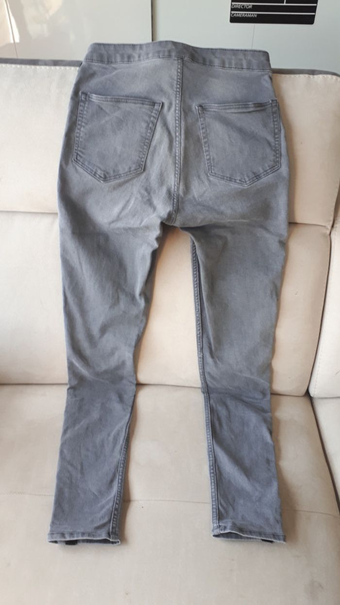 Jeans gris fille - photo numéro 2