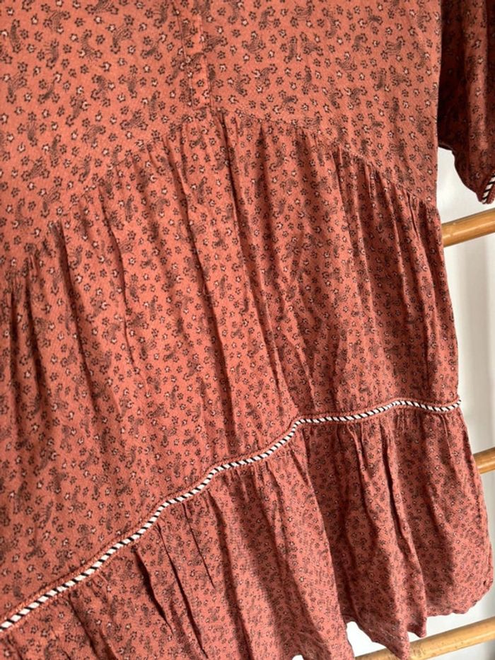 Robe bohème terra cota bonobo taille L - photo numéro 8