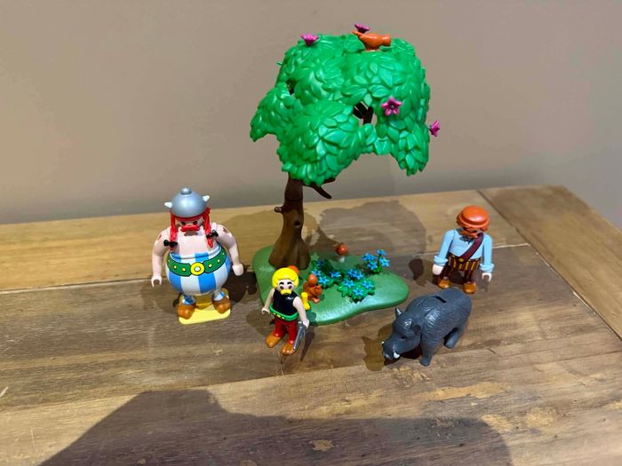 Lot playmobil Astérix et Obelix et un gaulois - photo numéro 5