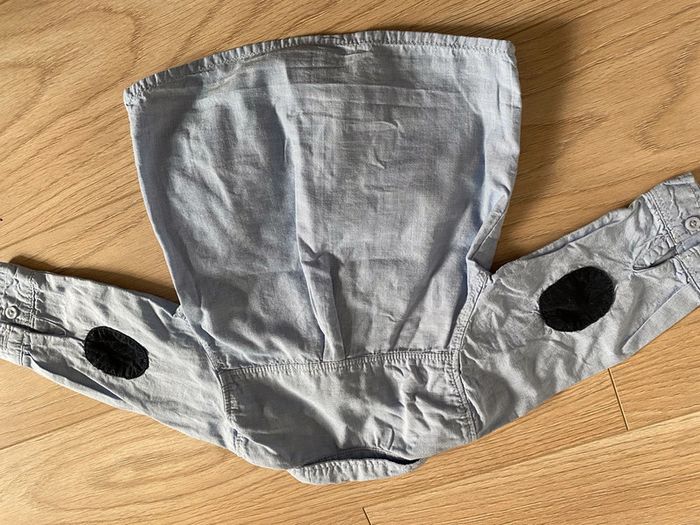 Chemise bleue 9 mois tape à l’œil neuve - photo numéro 2