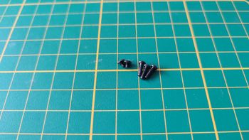 Visserie x5 bloc optique pièce détachée console de jeux Sony Playstation 2 Ps2 SCPH-50004 silver #D5