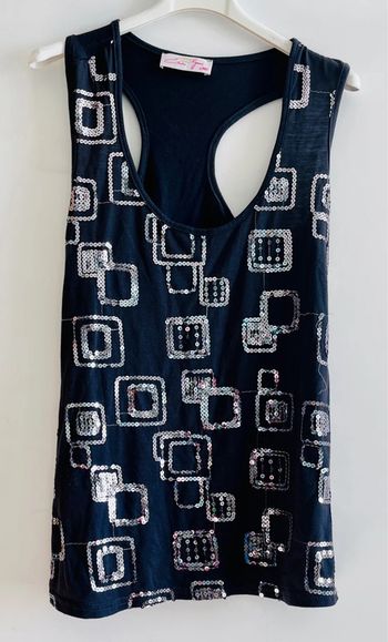 Débardeur sequin de