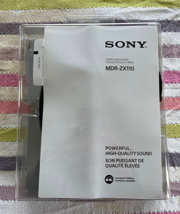 Casque Sony Neuf MDR-ZX110