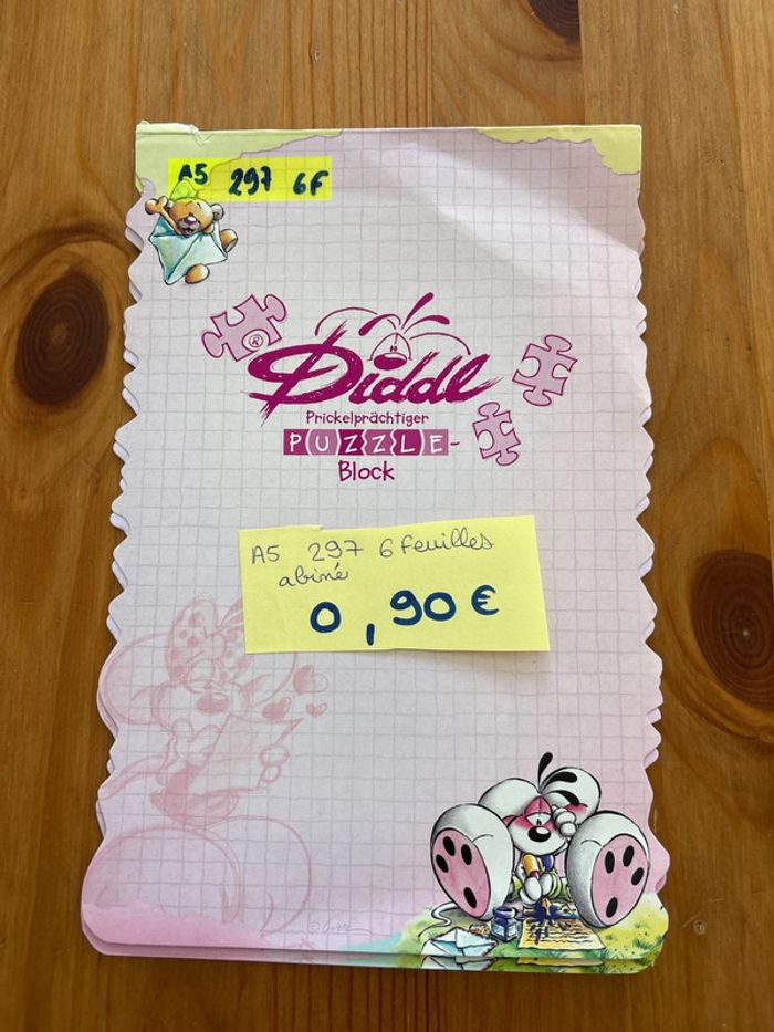 Bloc Diddl A5 297