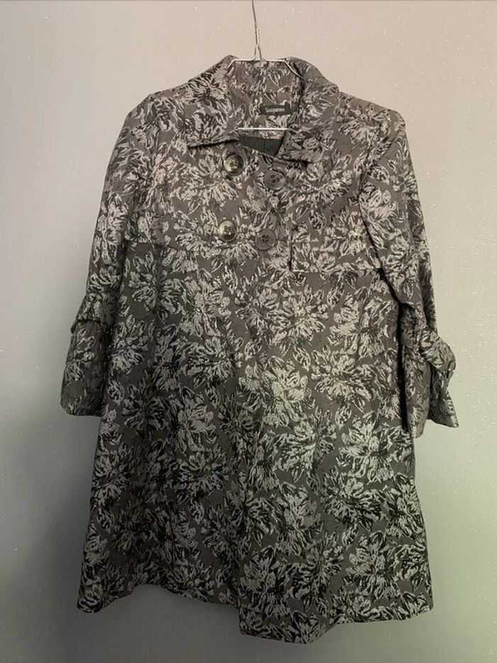 Ensemble Jupe + Veste Tailleur Gris Jupe T36 Veste T38 Sinequanone - photo numéro 3