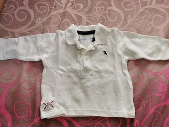 Polo manche longue 3 mois