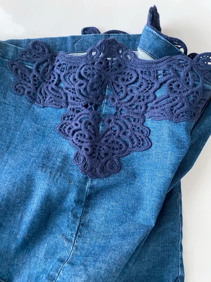 Jupe et chemise assortie jean Charlott’ - photo numéro 12