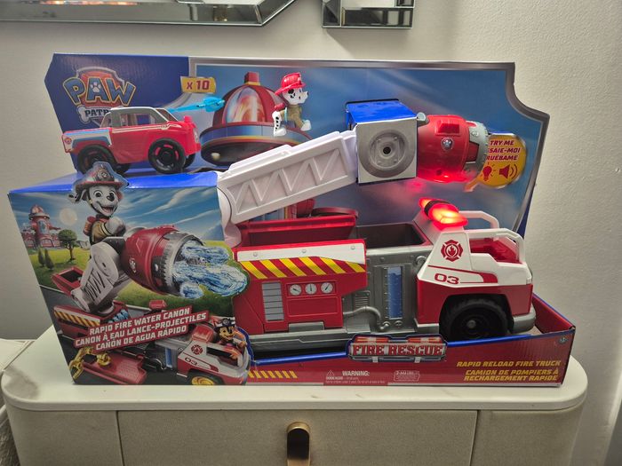 La Pat' Patrouille - Camion de pompiers Deluxe