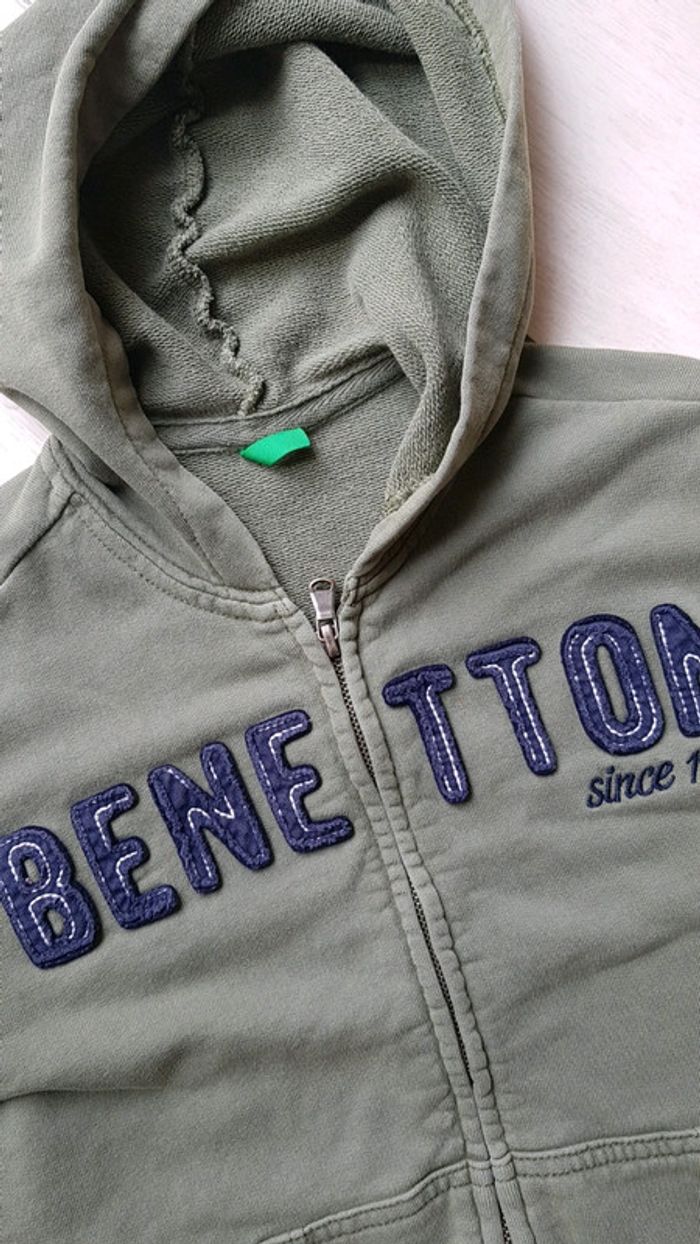Superbe gilet Uniteds color of benetton garçon 8-9ans - photo numéro 3