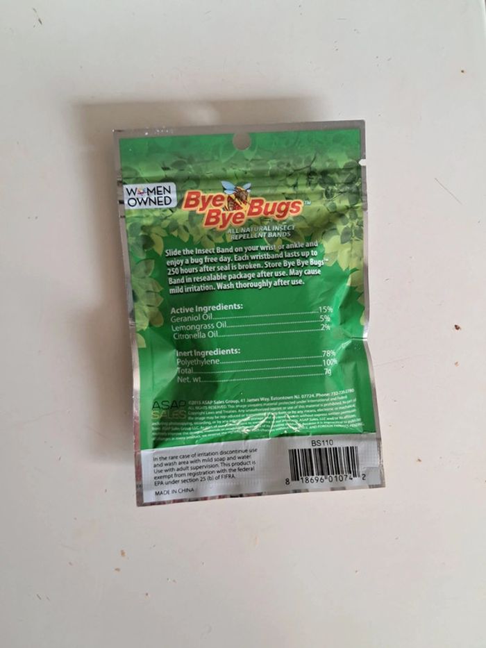 Bracelet anti-moustique - photo numéro 2