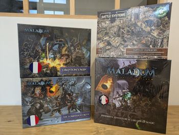 Maladum Dungeons of enveron Battle Systems