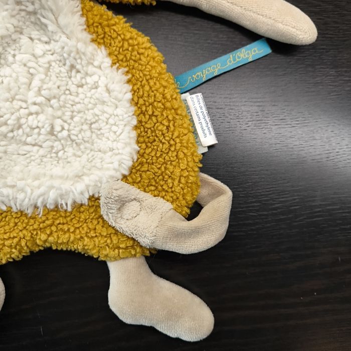 Doudou renard jaune moulin roty le voyage d'olga - photo numéro 3