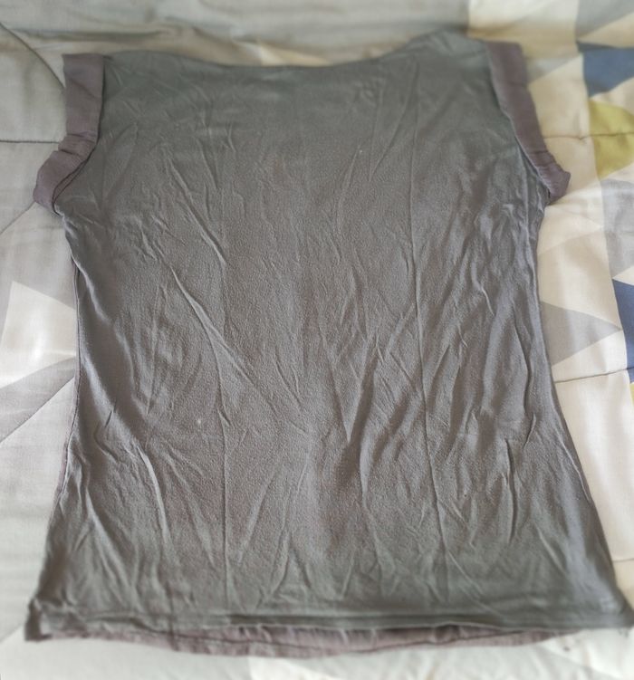 Haut gris Naf Naf - photo numéro 2