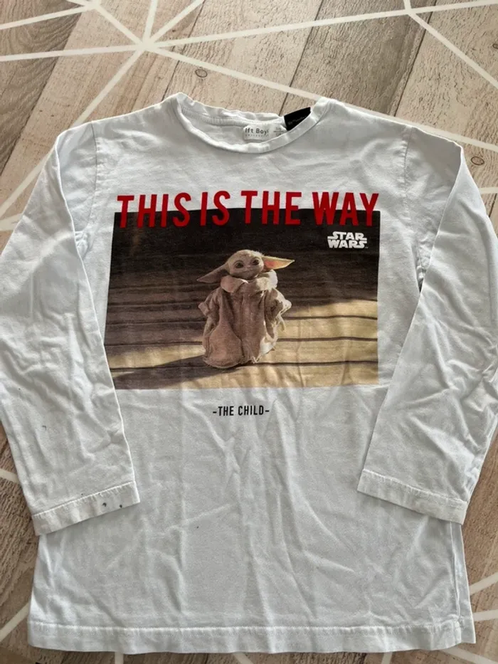 T-shirt Star Wars Grogu Bébe Yoda