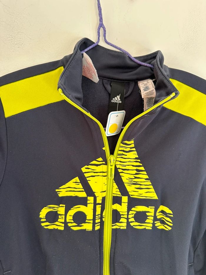 Veste adidas garçon taille 7/8 ans - photo numéro 2