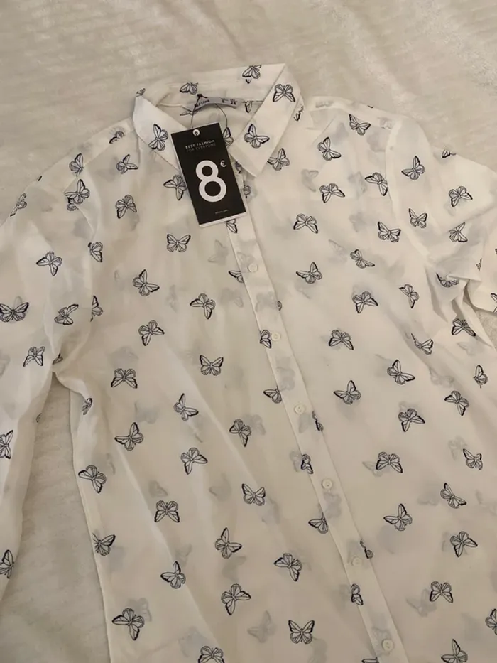 Chemise papillon - photo numéro 4