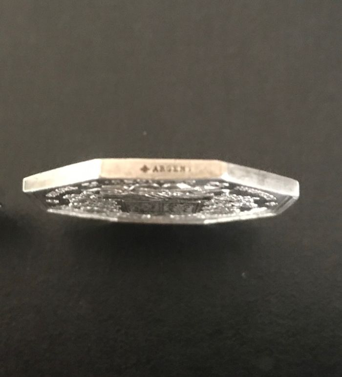 Jeton / Médaille - Notaires de l' arrondissement de Troyes - Argent - photo numéro 3