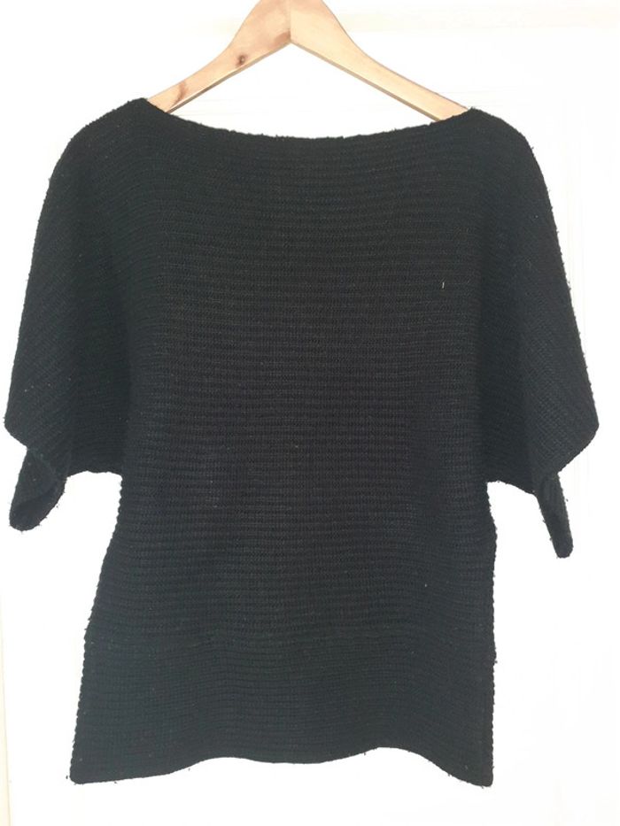 Pull poncho  manches 2/3